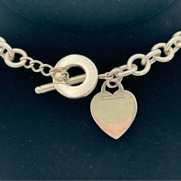 Tiffany & Co. Silver Heart Necklace - Picture 2 of 4